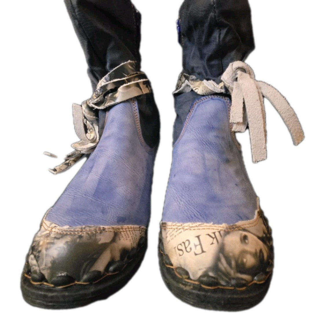 TMA EYES Women's Ankle Boots with Tassel and Faux Fur Lining - Size 9.5 US