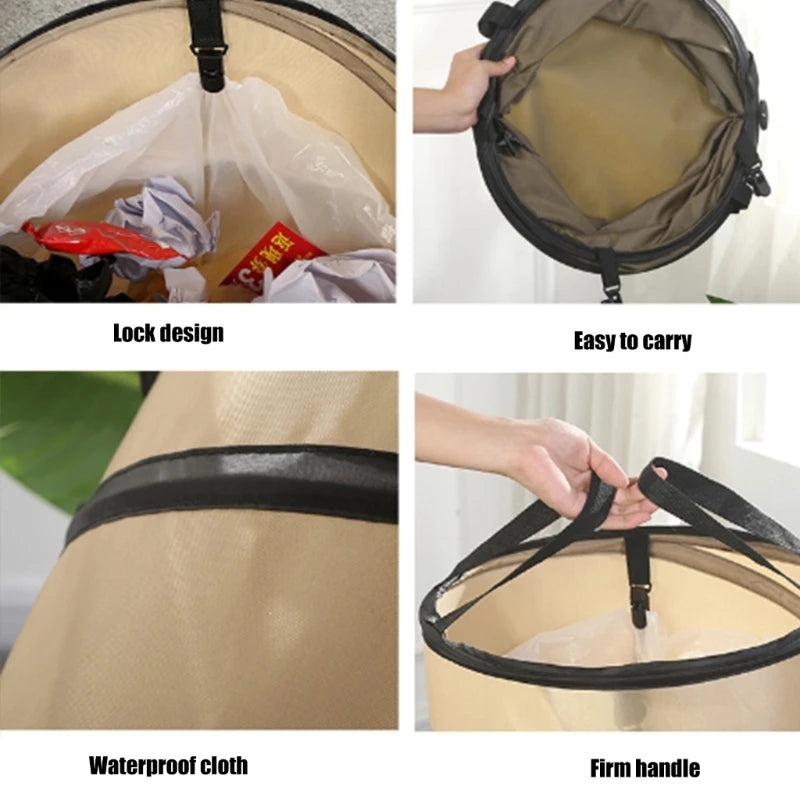 Folding Camping Trash Can Reusable