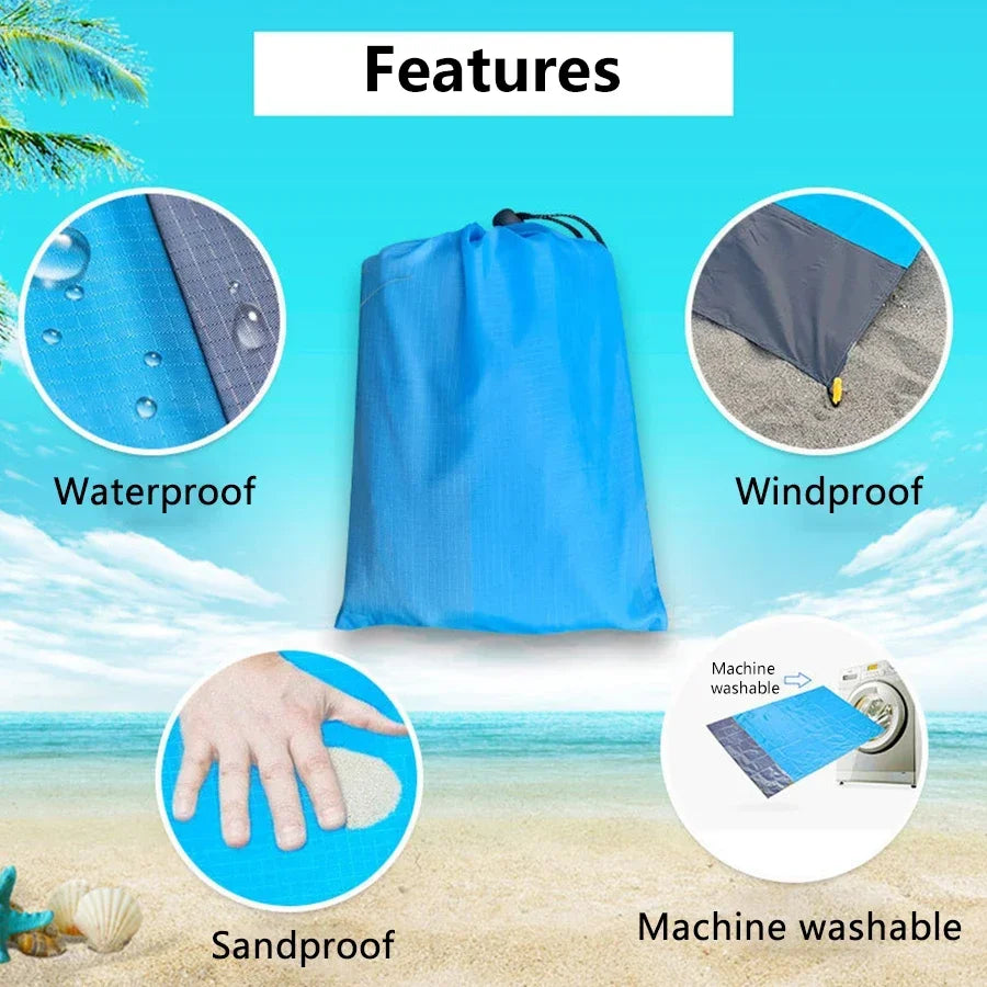 Sandproof/Waterproof Beach Carpet