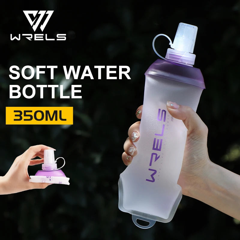 Silicone Soft Flask Water Bottle for Camping/Hiking
