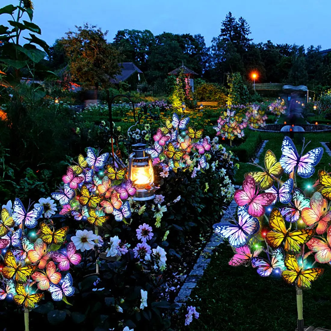 Butterfly Solar Lights for Garden Yard Patio Lawn Outdoor Decor