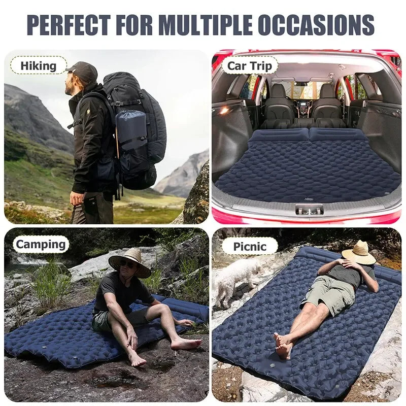 Double Size Camping Self-Inflating Mattress