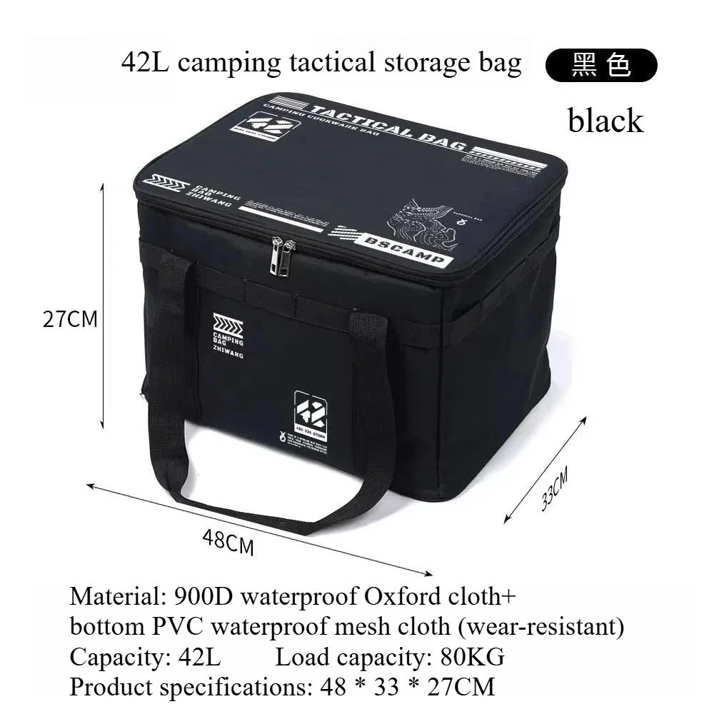 Large 42L Capacity Tactical Bag- Waterproof