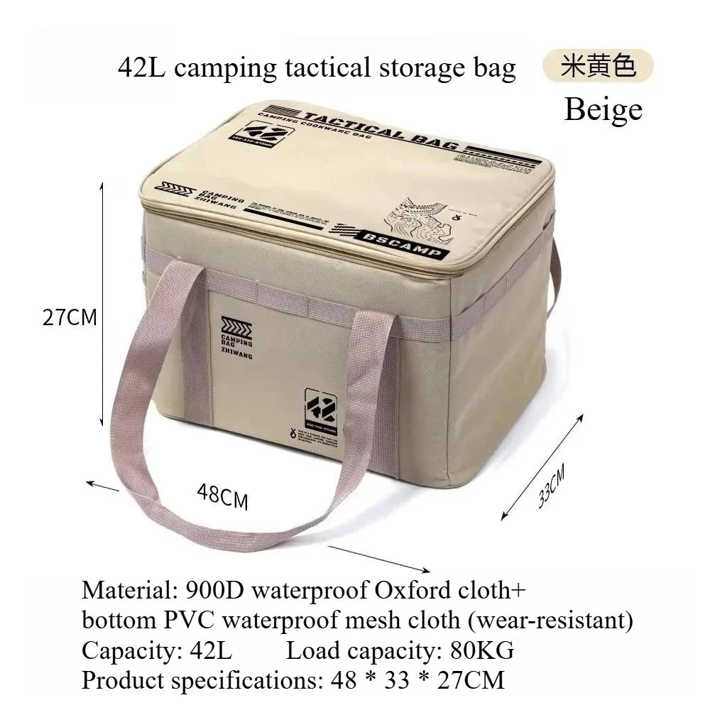 Large 42L Capacity Tactical Bag- Waterproof