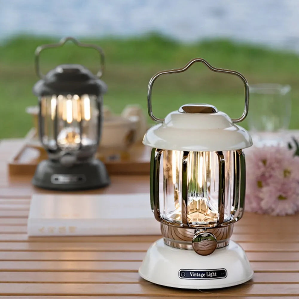 Outdoor LED Camping Lantern - USB Rechargeable - Waterproof
