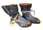 TMA EYES  Women's Ankle Boots with Tassel and Faux Fur Lining - Size 9.5 US