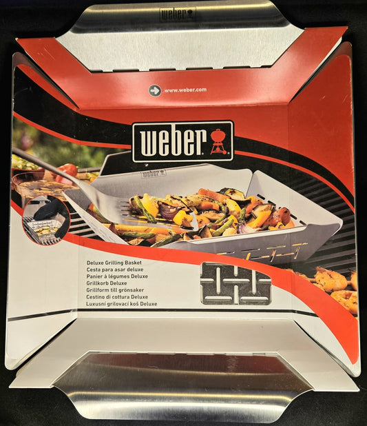 Weber Deluxe Grilling Basket  - Stainless Steel