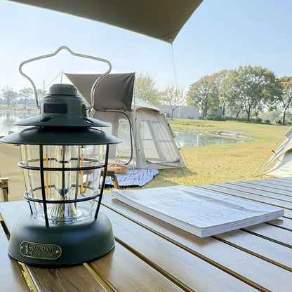 Premium LED Camping Lantern - USB Rechargeable - Waterproof