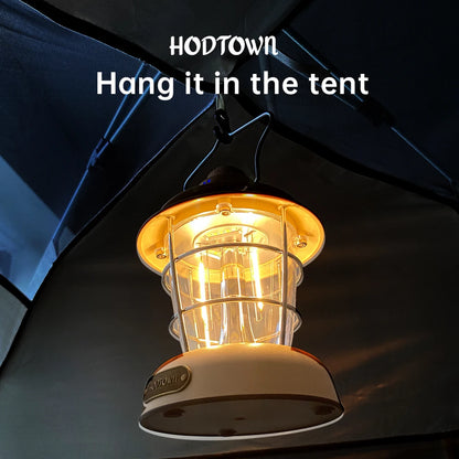 Premium LED Camping Lantern - USB Rechargeable - Waterproof