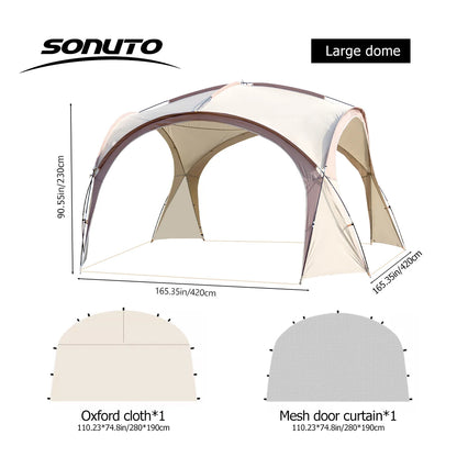 Large 4-10 Person Camping Tent - Waterproof & Windproof