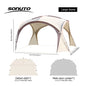 Large 4-10 Person Camping Tent - Waterproof & Windproof