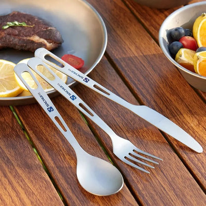 Titanium Camping Dinner Ware