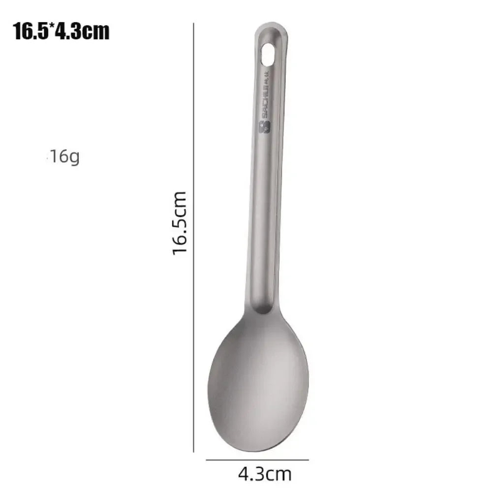 Titanium Camping Dinner Ware