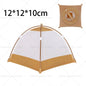 Camping Simulation Small Tent Model Removable Toy Decoration Camping Tent Lampshade Creative Scene Props Display Decoration