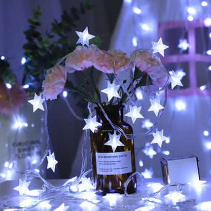 1.5m/3m/6m/10m LED Star String Lights Battery USB Powered