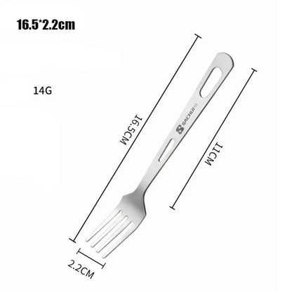 Titanium Camping Dinner Ware