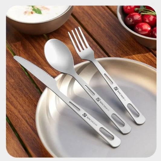 Titanium Camping Dinner Ware
