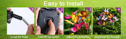 Butterfly Solar Lights for Garden Yard Patio Lawn Outdoor Decor