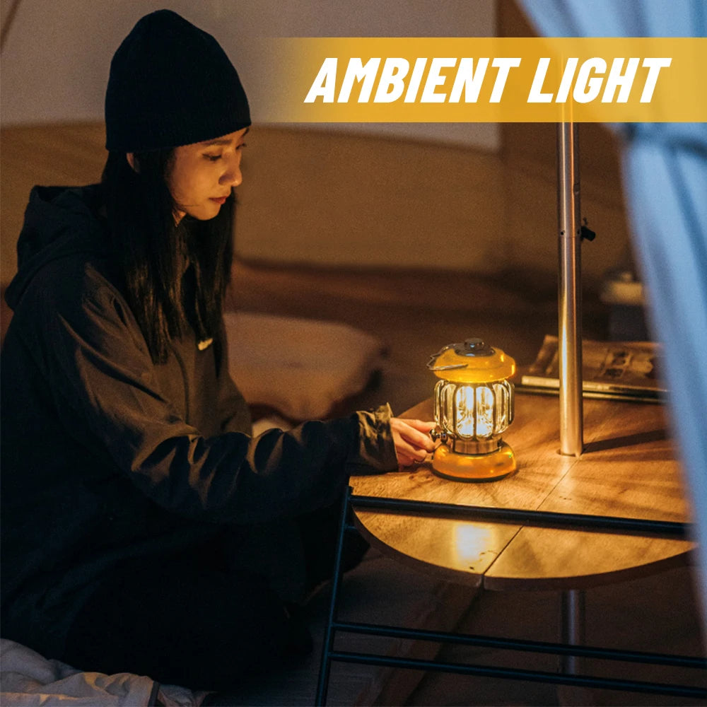 Naturehike 2025 New Ambient Camping Lantern - Waterproof