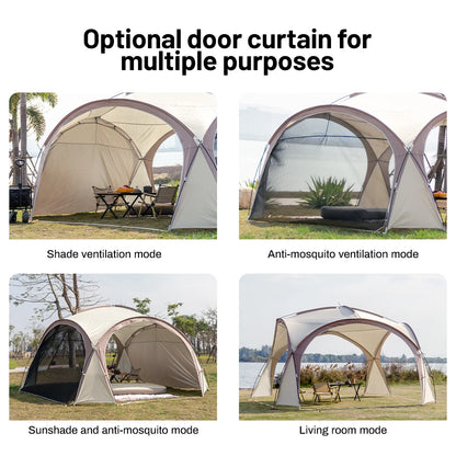 Large 4-10 Person Camping Tent - Waterproof & Windproof