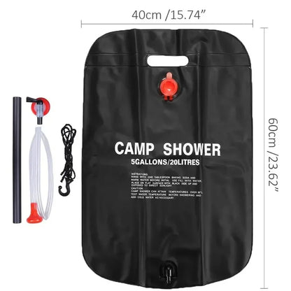 20/40L Outdoor Shower Bags - Foldable