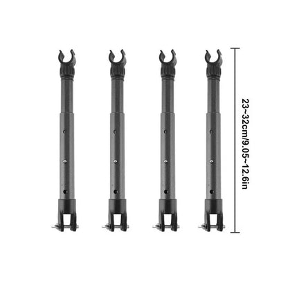 Folding Wagons Bracket Accessory Desktop Telescopic Pole For Camping Trolley Folding Table Leg Camping Cart Table Telescopic Rod