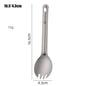 Titanium Camping Dinner Ware