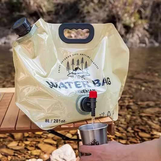 Folding Water Bag For Camping - Large Capacity, Food Grade