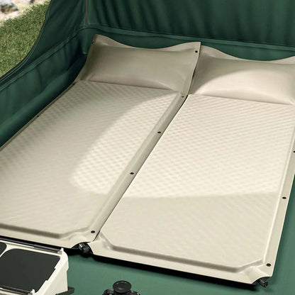 Inflatable Mattress Outdoor Tent Camping Mats Self-inflating mattress Spliced Outdoor Camp Thick  Air Mattress