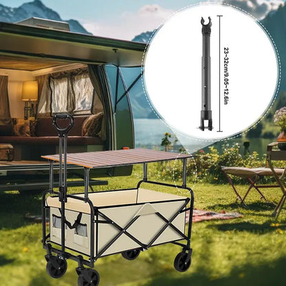 Folding Wagons With Trolley Folding Table For Camping
