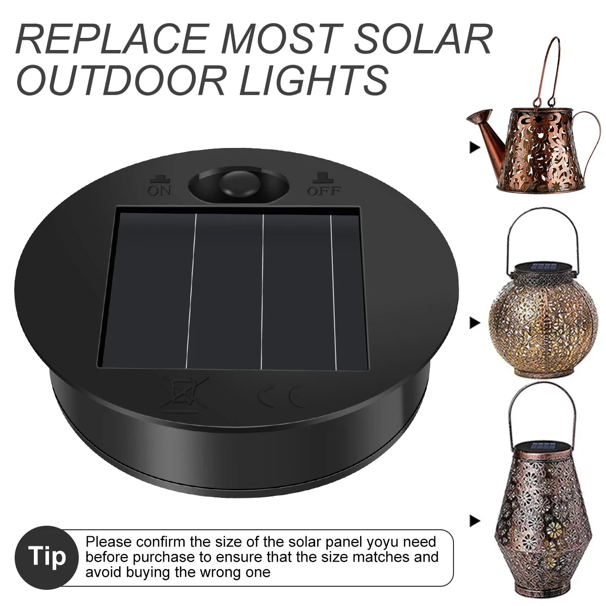 Solar Watering Can Light Hanging Waterfall Lamp Retro Decorations