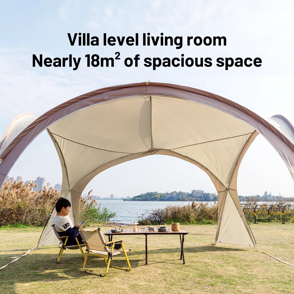 Large 4-10 Person Camping Tent - Waterproof & Windproof