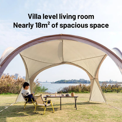 Large 4-10 Person Camping Tent - Waterproof & Windproof