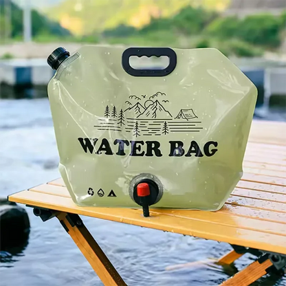 Folding Water Bag For Camping - Large Capacity, Food Grade
