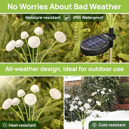 Solar Jellyfish Lights Outdoor Dual Mode LED  Garden Decoration