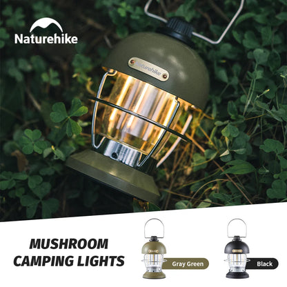 Naturehike 2025 New Camping Lantern - USB  Rechargeable, Waterproof Lamp
