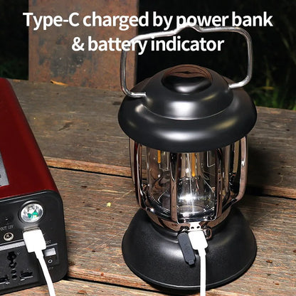 Outdoor LED Camping Lantern - USB Rechargeable - Waterproof
