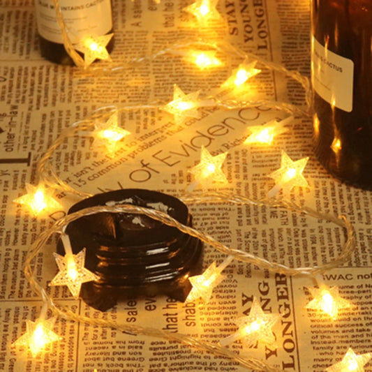 1.5m/3m/6m/10m LED Star String Lights Battery USB Powered