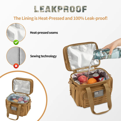 18L Insulated Cooler Bag - Heavy Duty Leakproof