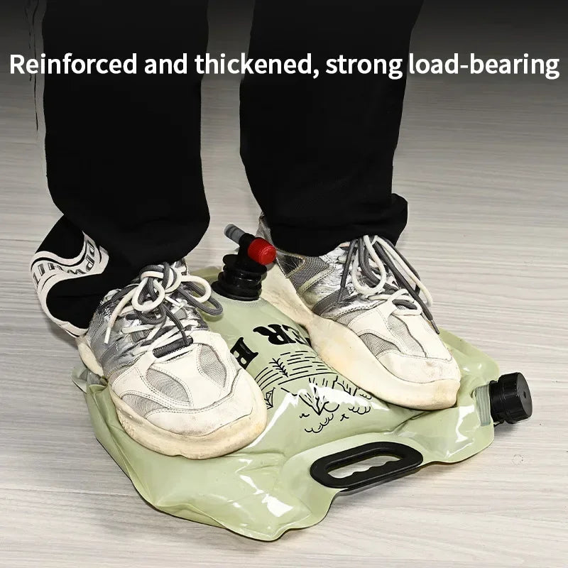Folding Water Bag For Camping - Large Capacity, Food Grade