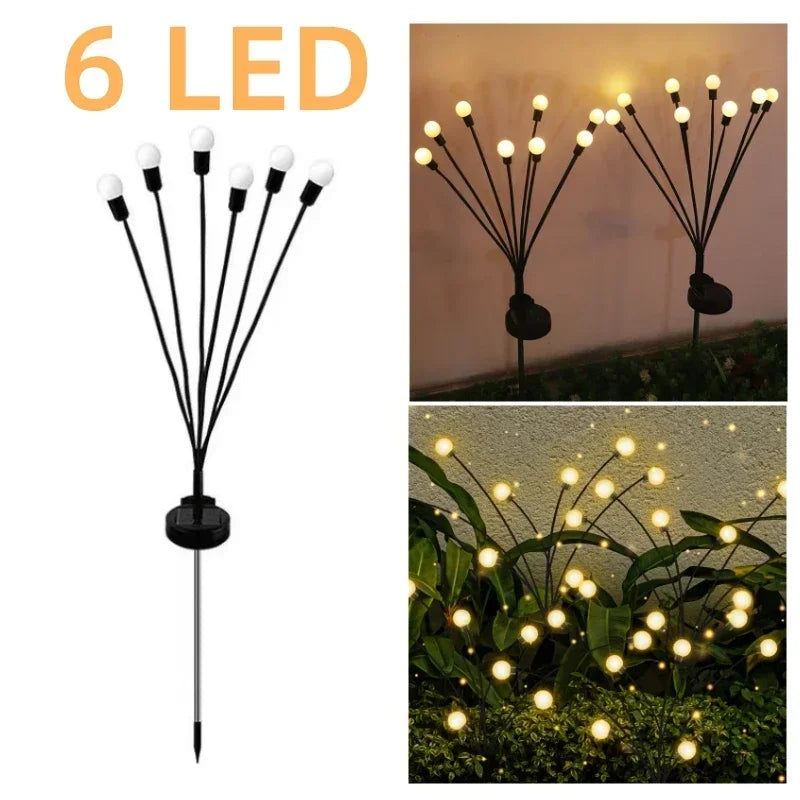 Solar Jellyfish Lights Outdoor Dual Mode LED  Garden Decoration
