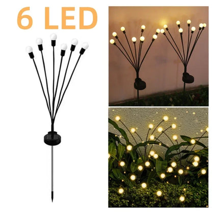 Solar Jellyfish Lights Outdoor Dual Mode LED  Garden Decoration