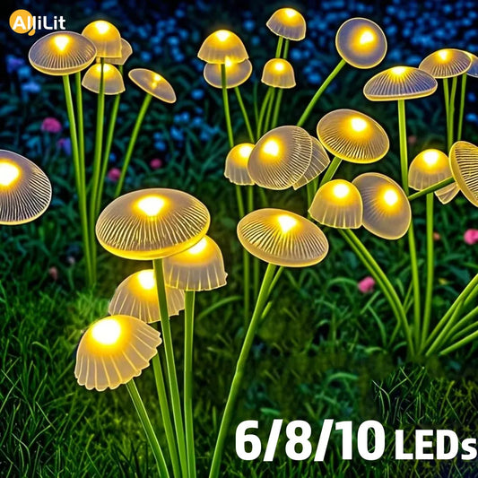 Solar Jellyfish Lights Outdoor Dual Mode LED  Garden Decoration