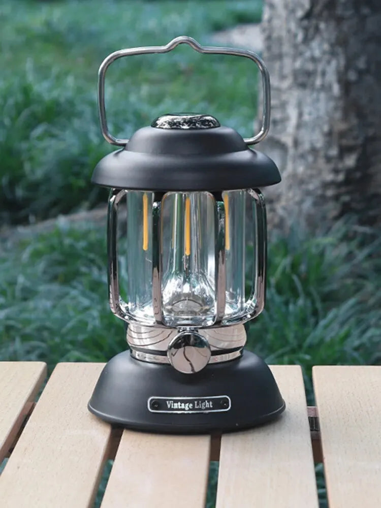 Outdoor LED Camping Lantern - USB Rechargeable - Waterproof