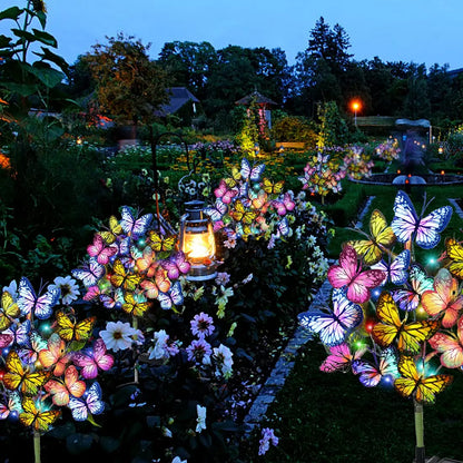 Butterfly Solar Lights for Garden Yard Patio Lawn Outdoor Decor