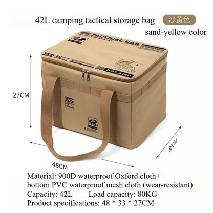 Large 42L Capacity Tactical Bag- Waterproof