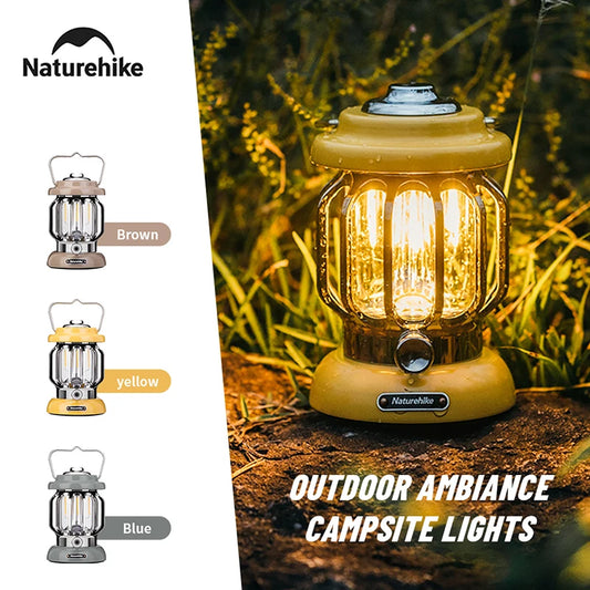 Naturehike 2025 New Ambient Camping Lantern - Waterproof