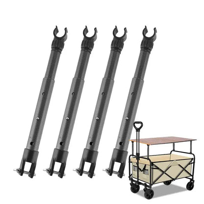 Folding Wagons With Trolley Folding Table For Camping