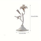 Retro European Iron Art Candle Holder Table Decoration