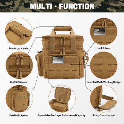 18L Insulated Cooler Bag - Heavy Duty Leakproof